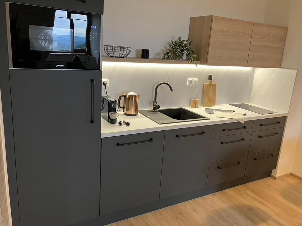 Apartman Nahore Vacov Extérieur photo